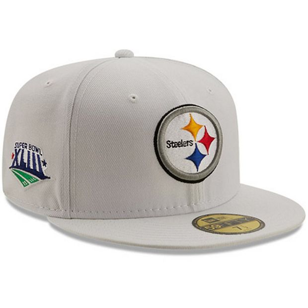 New Era 9Fifty Pittsburgh Steelers Gold Logo Patch Snapback Hat