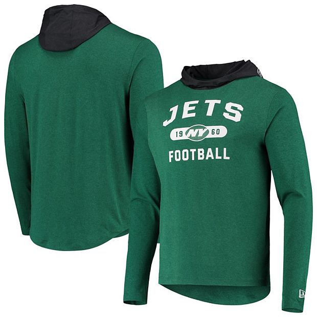 New Era Jets Current Day Long Sleeve Hoodie T-Shirt