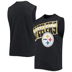 PITTSBURGH STEELERS WOMEN'S TANK TOP MUSCLE SHIRT M NWT BLACK