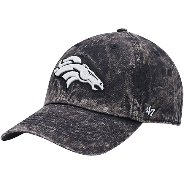 Men's '47 White Denver Broncos Clean Up Adjustable Hat