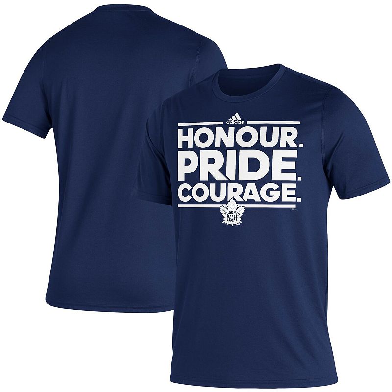 Mens adidas Blue Toronto Maple Leafs Dassler AEROREADY Creator T-Shirt, Si