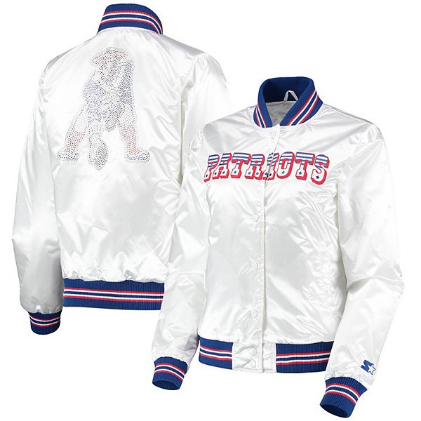 Lightweight Satin Jacket New England Patriots 3XL