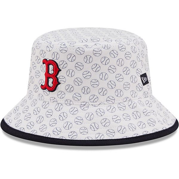 Toddler New Era White Boston Red Sox Cutie Bucket Hat