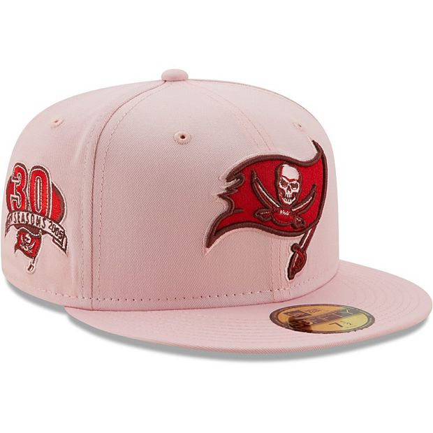 Men's New Era Red Tampa Bay Buccaneers Team Basic 59FIFTY Fitted Hat