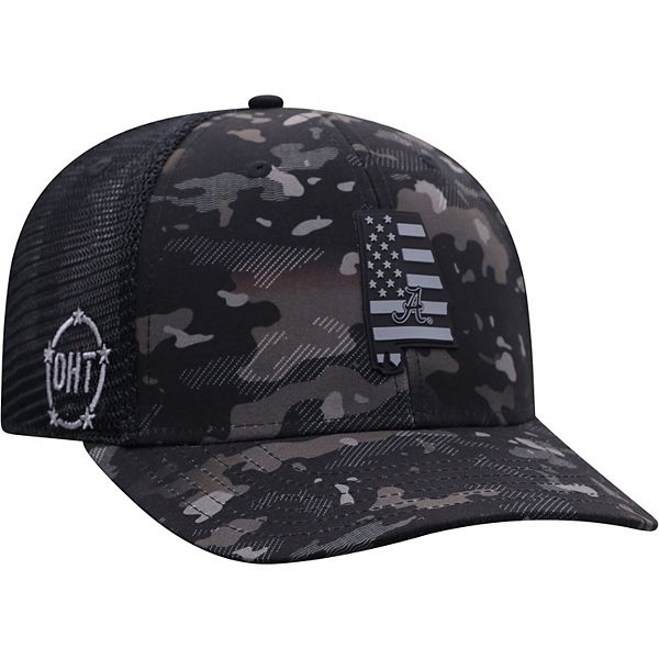 Men's Top of the World Olive/Black Alabama Crimson Tide OHT Military  Appreciation Two-Tone Breacher Snapback Hat