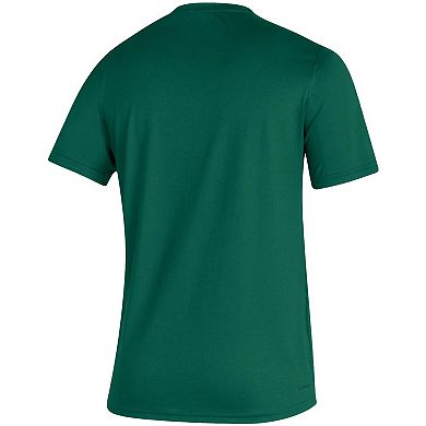 Men's adidas Green Minnesota Wild Dassler Creator T-Shirt