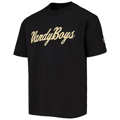 Youth Champion Black Vanderbilt Commodores Vandy Boys Team Chant T-Shirt
