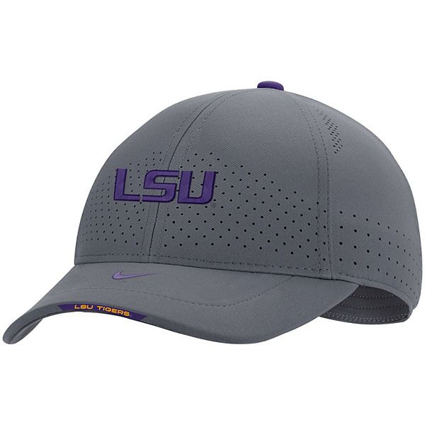 Men's Nike Purple LSU Tigers Throwback Logo Classic 99 Trucker