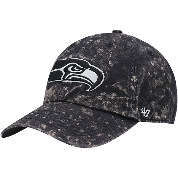 Men's '47 Gray Seattle Seahawks Clean Up Adjustable Hat