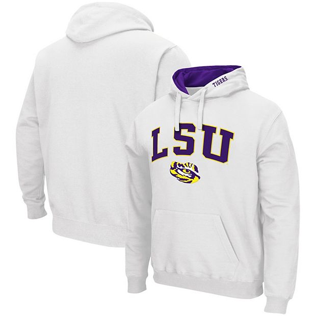 Grey on sale lsu hoodie