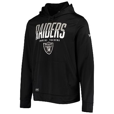 Men's New Era Black Las Vegas Raiders Combine Authentic Big Stage ...