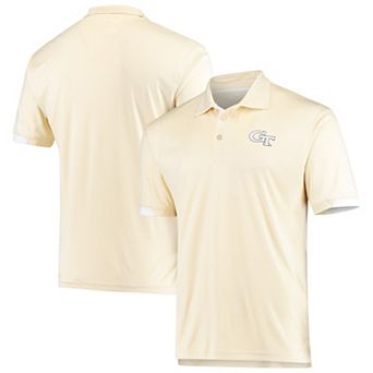 Men's Colosseum Gold Georgia Tech Yellow Jackets Santry Polo