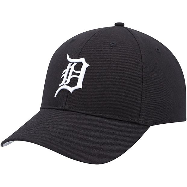 Detroit Baseball Black Cap