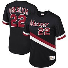 Men's New Era Black Portland Trail Blazers 2021/22 City Edition Brushed Jersey T-Shirt