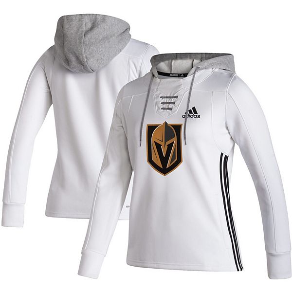 Las Vegas Golden Knights NHL Adidas Gray Hoodie Hooded Sweatshirt Size S