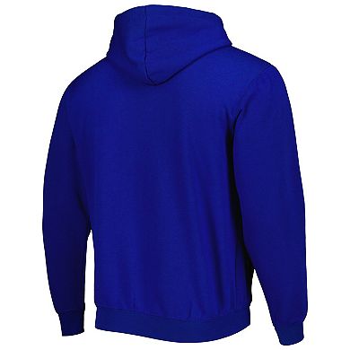 Men's Colosseum Royal Memphis Tigers Arch and Logo Pullover Hoodie