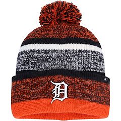 New Era Men's Detroit Tigers Navy Knit Fold Hat