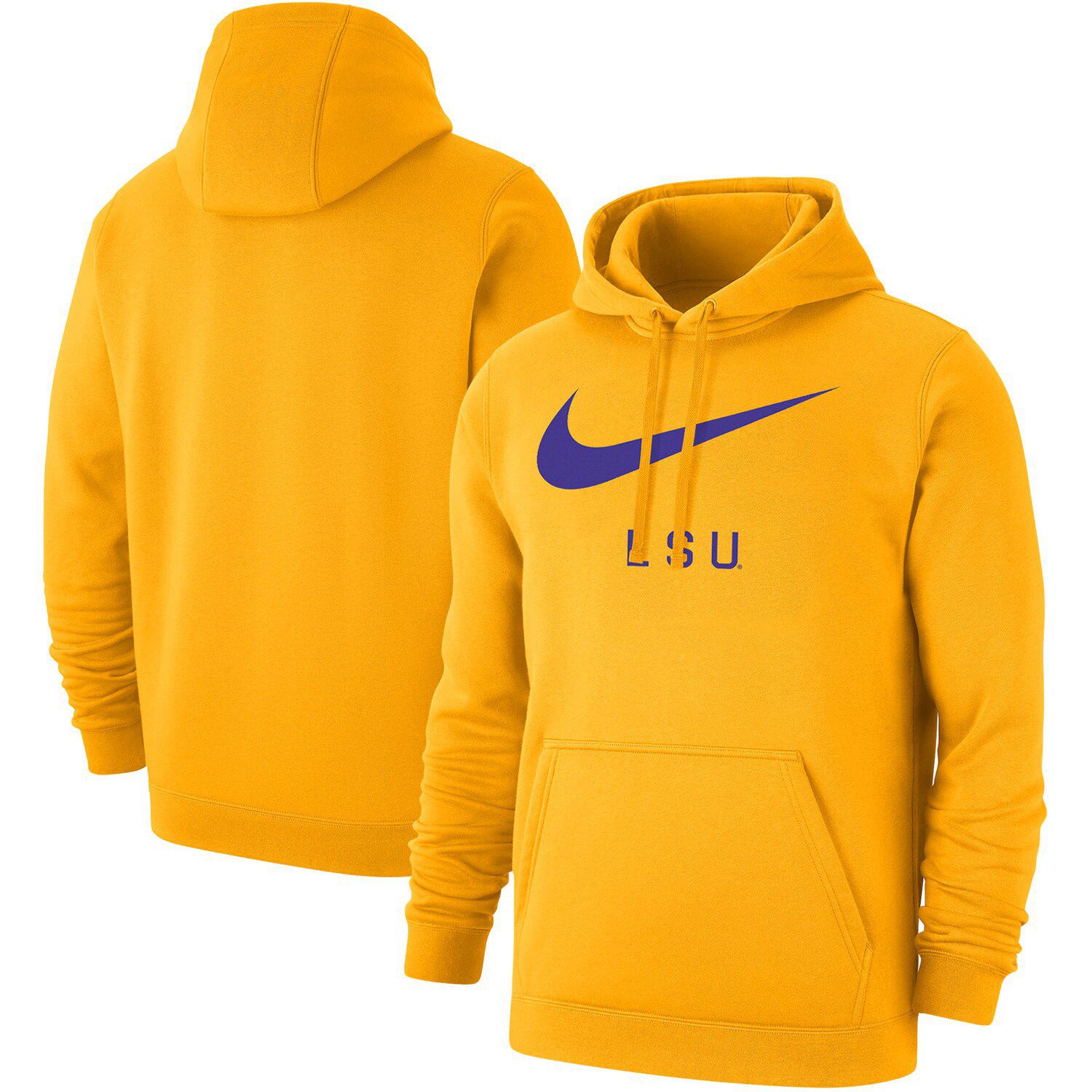 nike hoodie gold swoosh