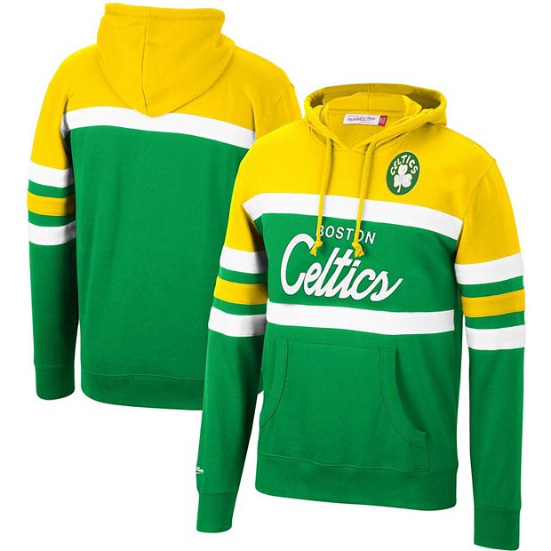 Mitchell & Ness Boston Celtics Premium Fleece Hoodie Sweatshirt