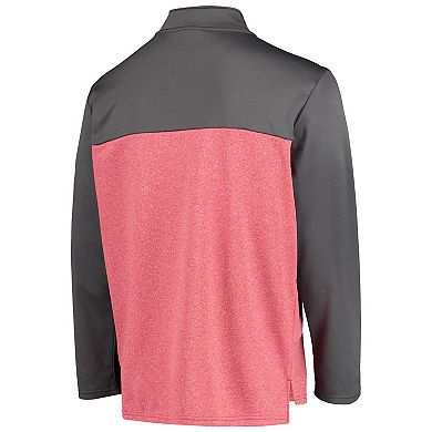 Men's Champion Crimson Oklahoma Sooners Gameday Quarter-Zip Jacket