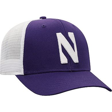 Men's Top of the World Purple/White Northwestern Wildcats Trucker Snapback Hat