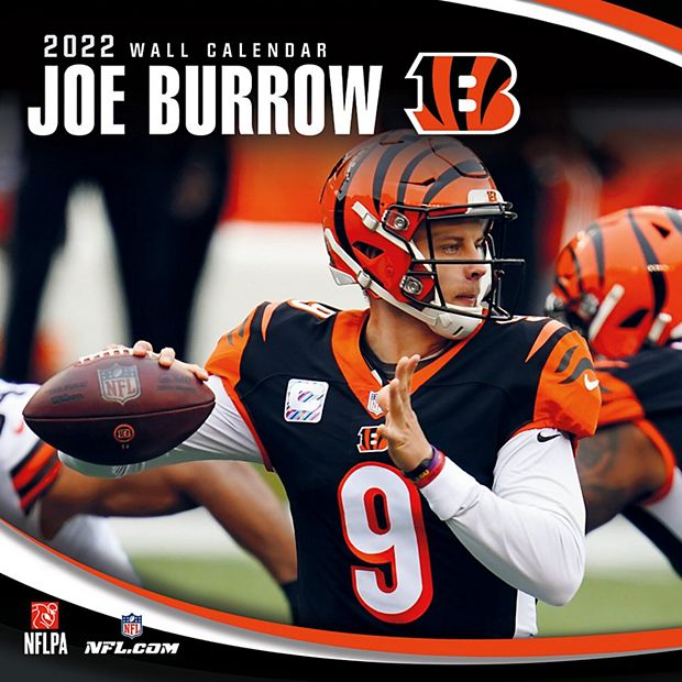 Joe Burrow Cincinnati Bengals 2022 Player Wall Calendar