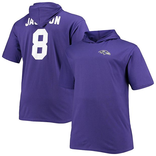 Women's Nike Lamar Jackson Black Baltimore Ravens Name & Number T-Shirt