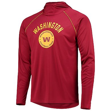 Men's Starter Burgundy Washington Football Team Raglan Long Sleeve Hoodie T-Shirt
