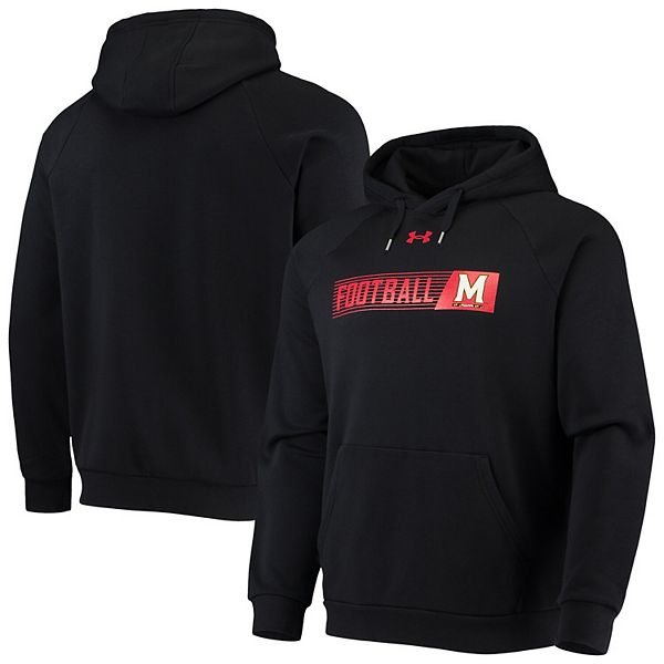 Men's Under Armour Black Maryland Terrapins 2021 Sideline Football All