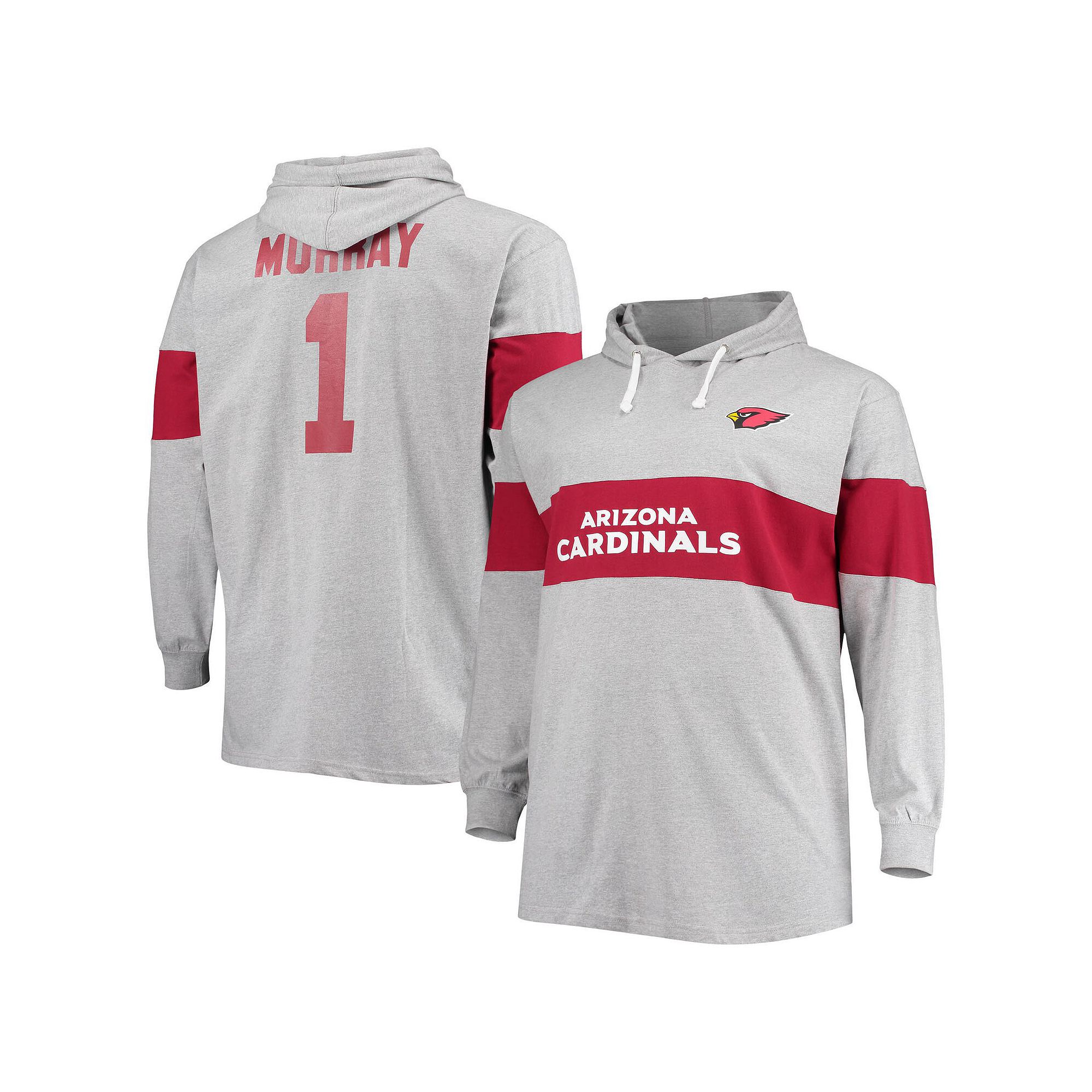 Mens Fanatics Branded Kyler Murray Heathered Gray Arizona Cardinals Big & 