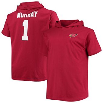Men's Fanatics Branded Kyler Murray Cardinal Arizona Cardinals Big & Tall Player Name & Number Hoodie T-Shirt