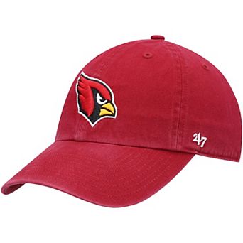 Youth '47 Cardinal Arizona Cardinals Logo Clean Up Adjustable Hat