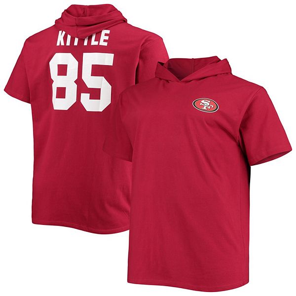 Men's Nike George Kittle Black San Francisco 49ers Name & Number T-Shirt