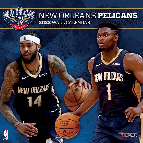 New Orleans Pelicans 2022 Wall Calendar