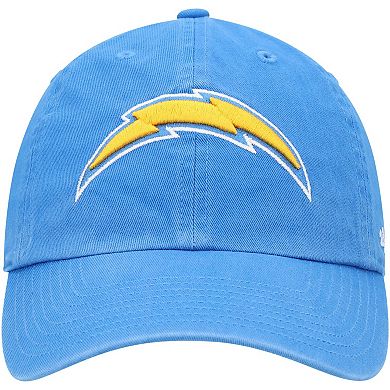 Youth '47 Powder Blue Los Angeles Chargers Logo Clean Up Adjustable Hat