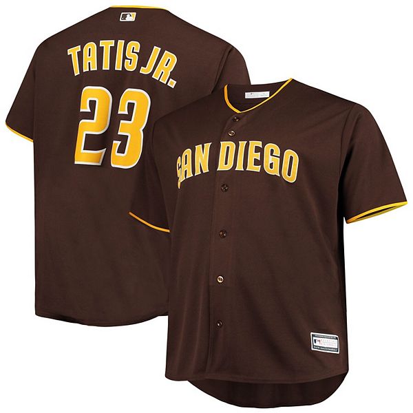 Fernando Tatis Jr. San Diego Padres Majestic Threads Brown Tri-Blend T-Shirt
