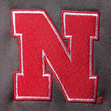 Men's Champion Scarlet Nebraska Huskers Gameday Quarter-Zip Jacket