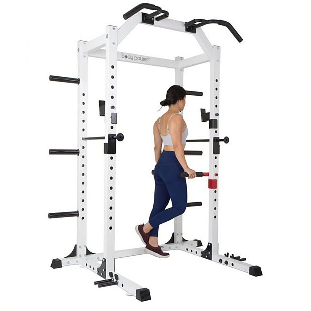 Body Power SMU6200 Weightlifting Deluxe Home Power Rack Cage