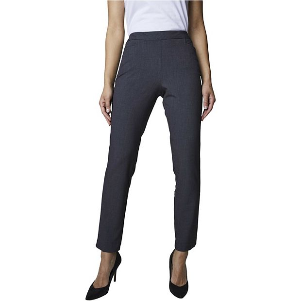 Dressbarn Women's Roz & Ali Secret Agent L Pocket Pants - Petite