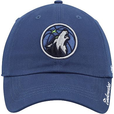 Women's '47 Navy Minnesota Timberwolves Miata Clean Up Logo Adjustable Hat