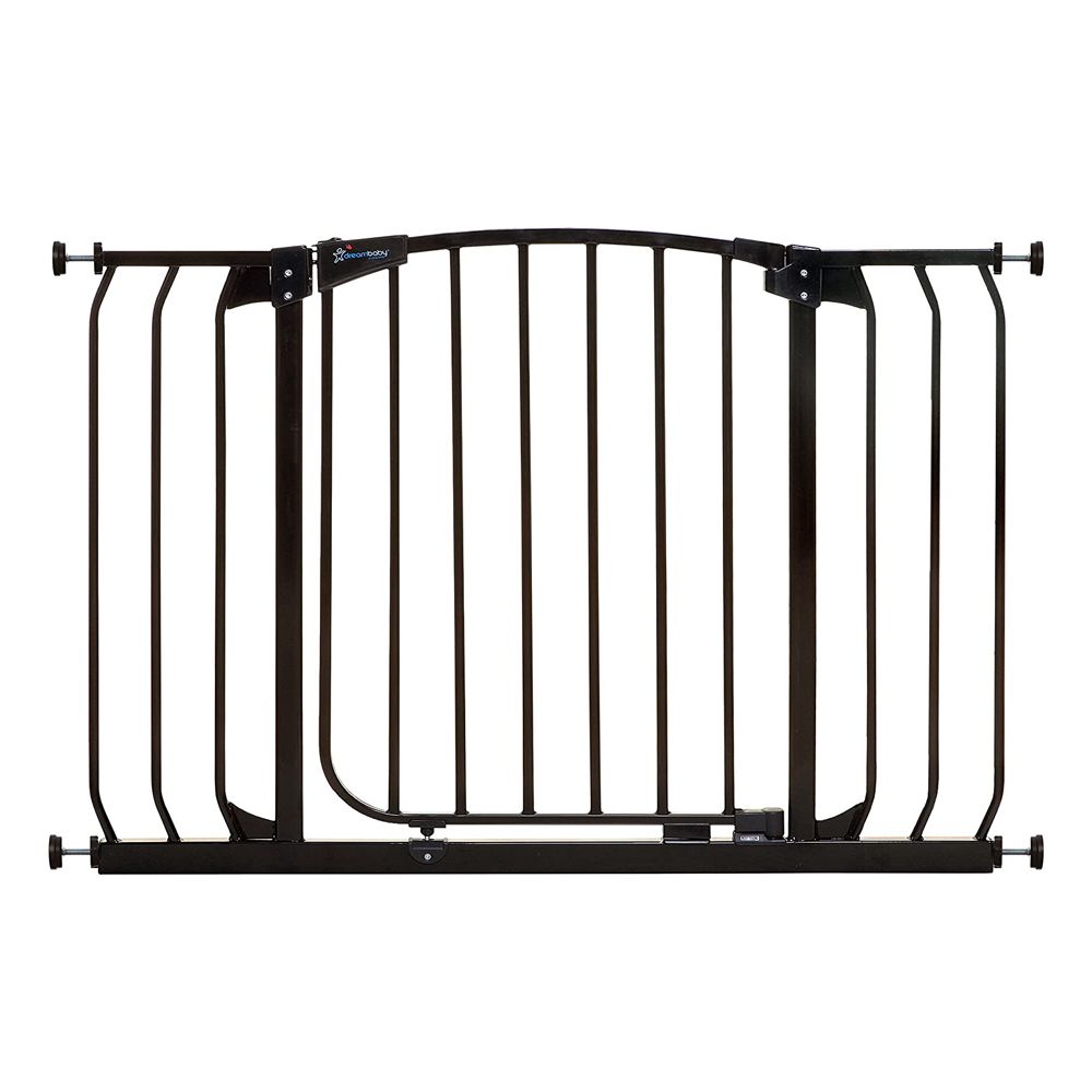 Image for Dreambaby F170B Chelsea 38 to 42.5 Inch Auto-Close Baby Pet Safety Gate, Black at Kohl's.