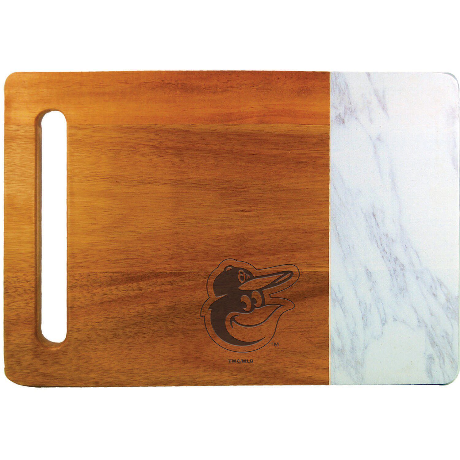 Image for Unbranded Baltimore Orioles Cutting & Serving Board with Faux Marble at Kohl's.
