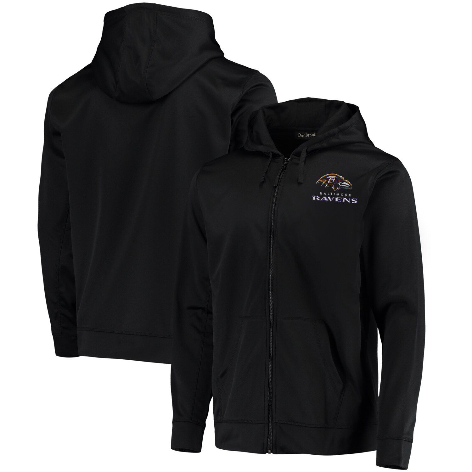 Lids Pittsburgh Steelers Dunbrooke Trophy Fleece Full-Zip Hoodie - Black