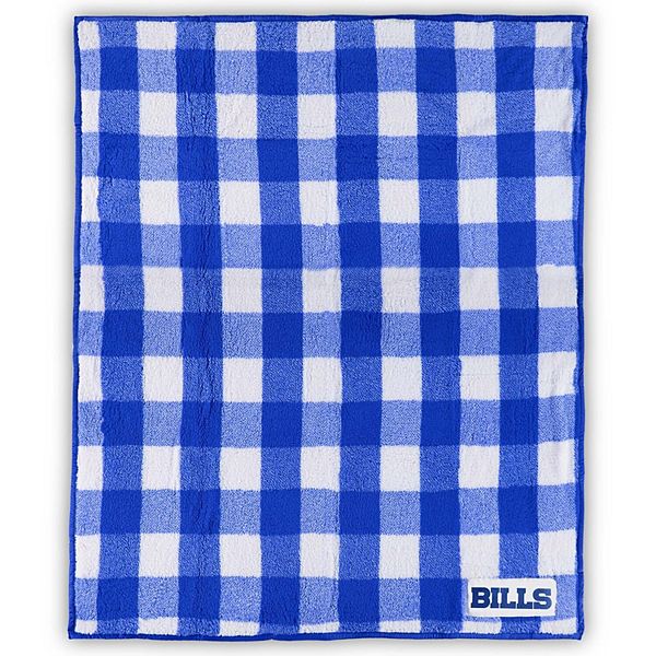 Buffalo Bills 60'' x 50'' Buffalo Check Frosty Fleece Blanket