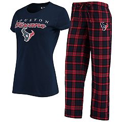 Houston Texans Ugly Christmas Raglan Pajamas Set