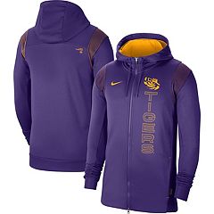 men's nike purple minnesota vikings sideline pop performance pullover hoodie