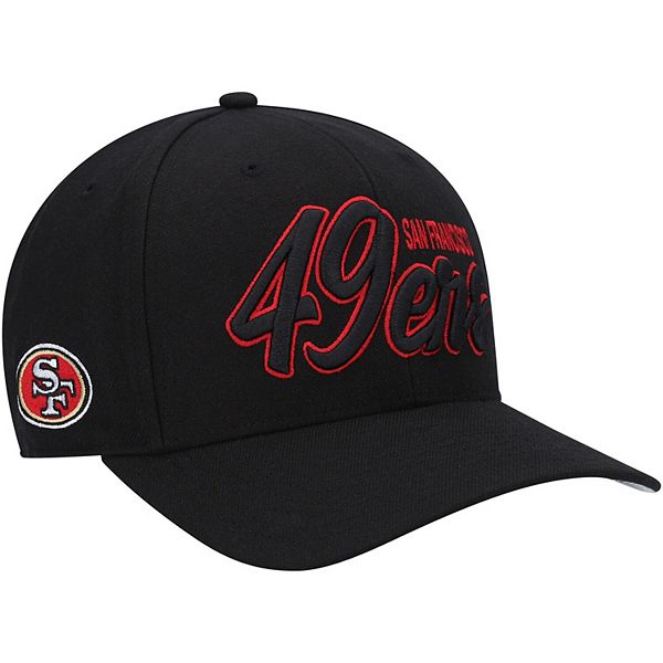 SAN FRANCISCO 49ERS Logo7 1997 Logo Snapback Script Hat Cap 