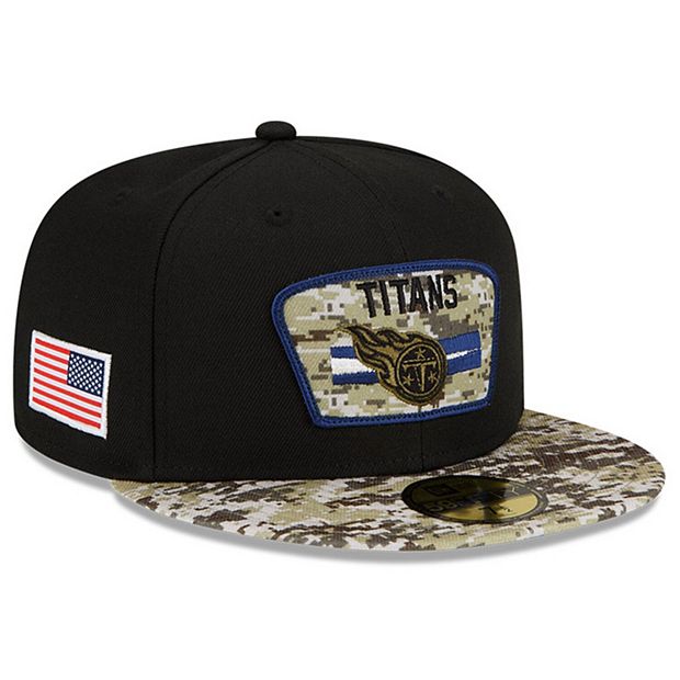 Youth New Era Camo Tennessee Titans 9TWENTY Adjustable Hat