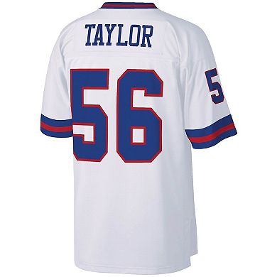 Men's Mitchell & Ness Lawrence Taylor White New York Giants Legacy Replica Jersey