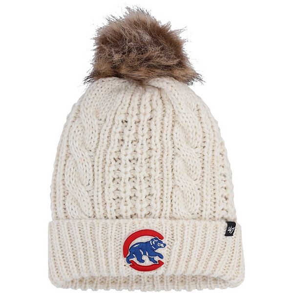 Cubs beanie with clearance pom